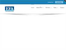 Tablet Screenshot of efacpa.com